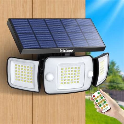 Lampes exterieur solaire avec telecommande .